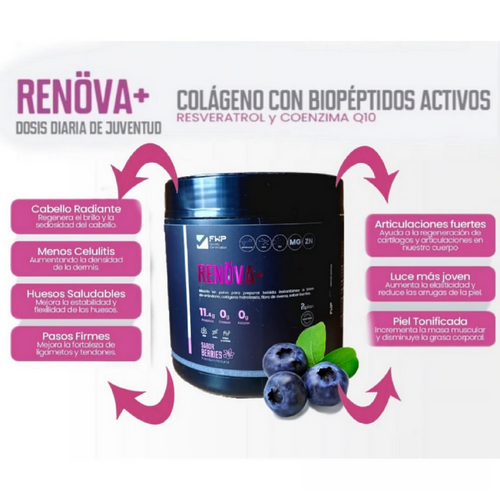 Colageno Renöva con Biopeptidos Activos