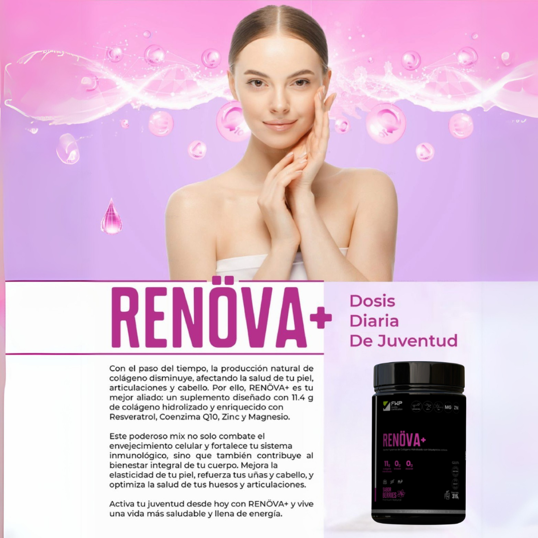 Colageno Renöva con Biopeptidos Activos
